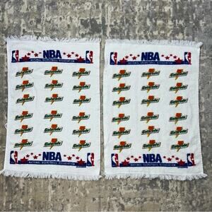 Vintage NBA Gatorade Logo Promo  McArthur Towels set of 2